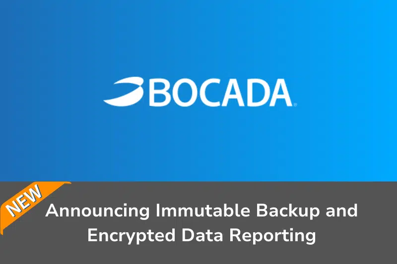 immutable encrypted reporting